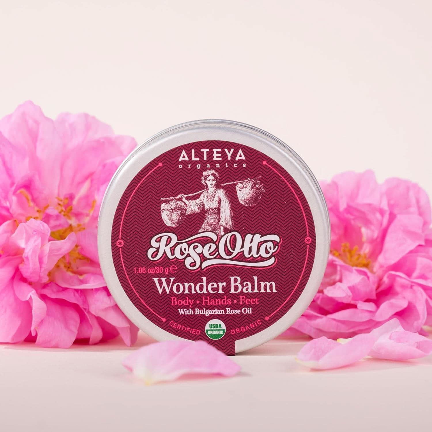 Alteya Bio-Wunderbalsam Rose 30 g Kosmetik und Schönheit Naty Shop
