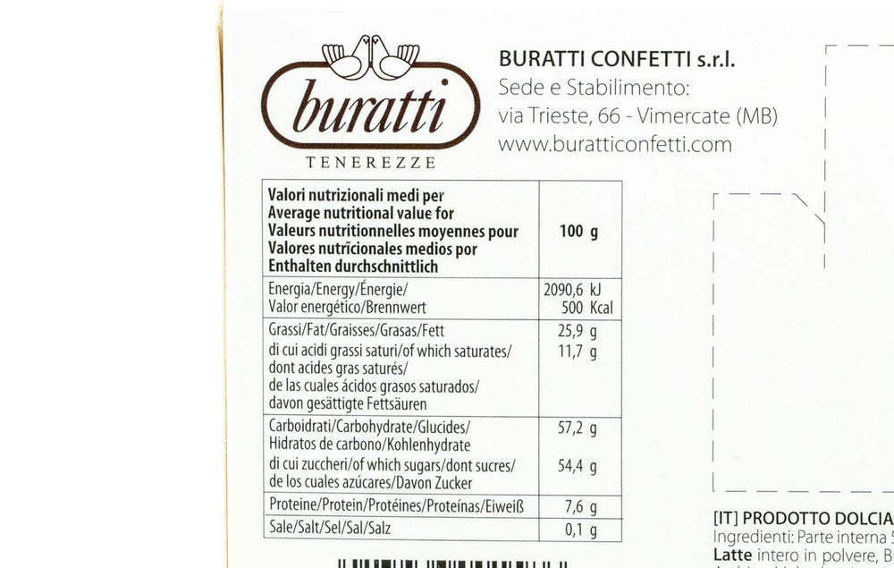 Migdale acoperite cu ciocolată albă Tenerezze, 1 bucată
