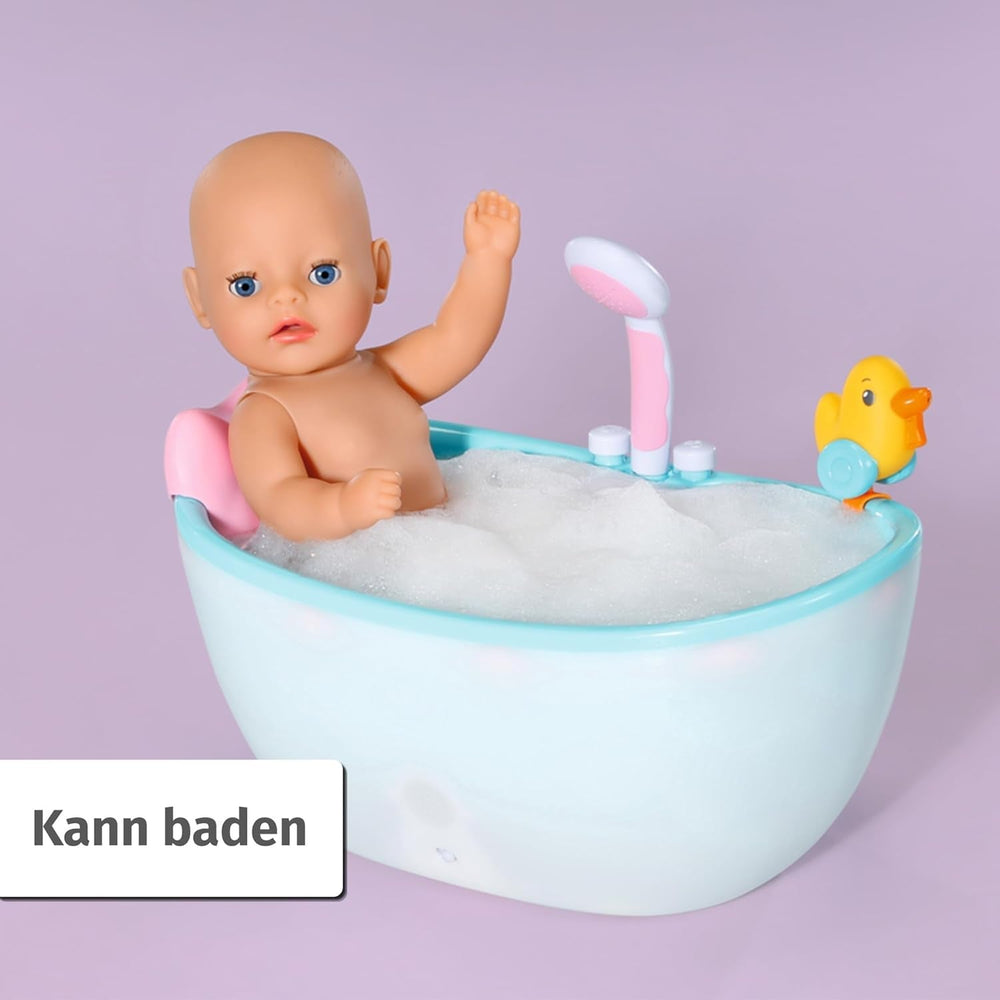 BABY Born Lena (Kleines Mädchen) 36 cm, Puppe mit 7 Funktionen für Kinder ab 1 Jahr, funktioniert ohne Batterie, große Puppe 36 cm, Puppen Naty Shop