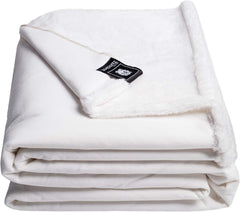 Decke „Reborn Bliss“ – Gemütliche Kunstfelldecke – Flauschige und luxuriöse Kunstfelldecke mit glatter Rückseite – 140 x 190 cm – 310 Rose – von „Zoeppritz seit 1828“ Betten und Decken „zoeppritz seit 1828“ 000 Weiß 180 x 220 cm