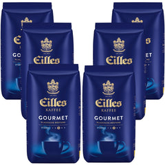 Eilles Gourmet Café, boabe întregi de 500 g, pachet de 6