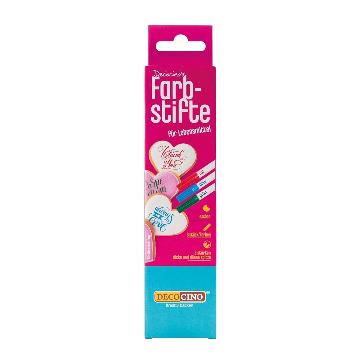 DECOCINO Set 3 carioci alimentare, fara gluten si fara lactoza Naty Shop Default Title