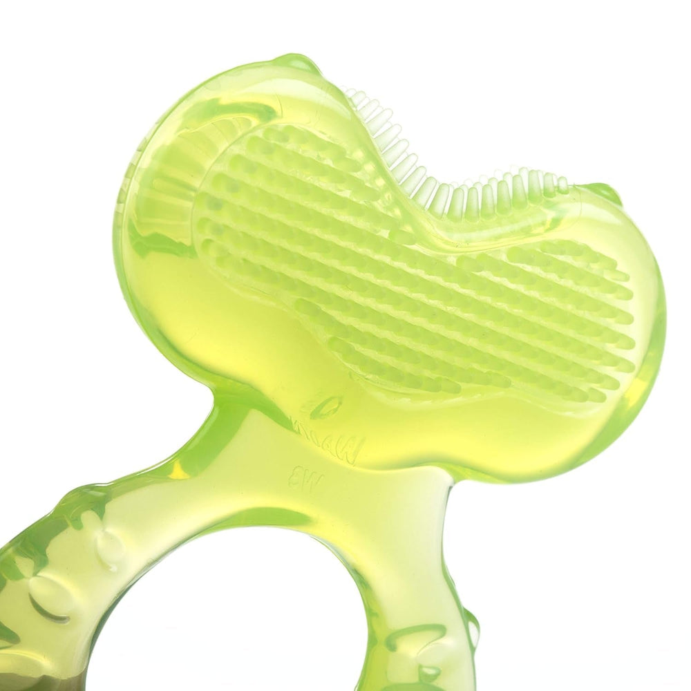 Nuby - Inele de dentiție în 3 etape - 3 inele de dentiție pentru stimularea gingiilor și ameliorarea durerii dentare - Jucărie de dentiție pentru bebeluși - Fără BPA - 3+ luni
