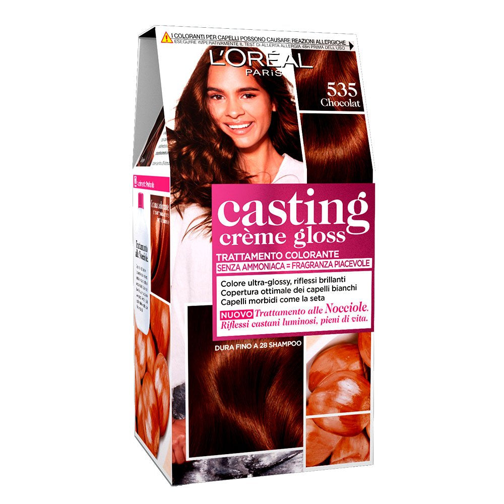 Vopsea de păr Casting Creme Gloss fără amoniac N360 Black cherry Vopsea pentru par Naty Shop 535 Ciocolată 1 bucată (pachet de 1)
