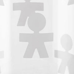 Alessi AKK37 GIROTONDO Borcan de bucătărie din sticlă cu amprentă și capac sigilat din oțel inoxidabil, L 21.6cm, H 10.5cm Cutii depozitare alimente Naty Shop