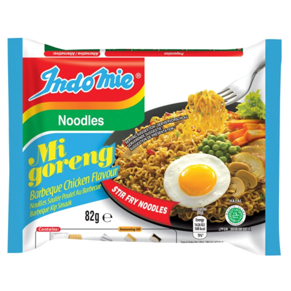 INDOMIE - Instant Mi Goreng Nudeln - Multipack (40 x 80g)