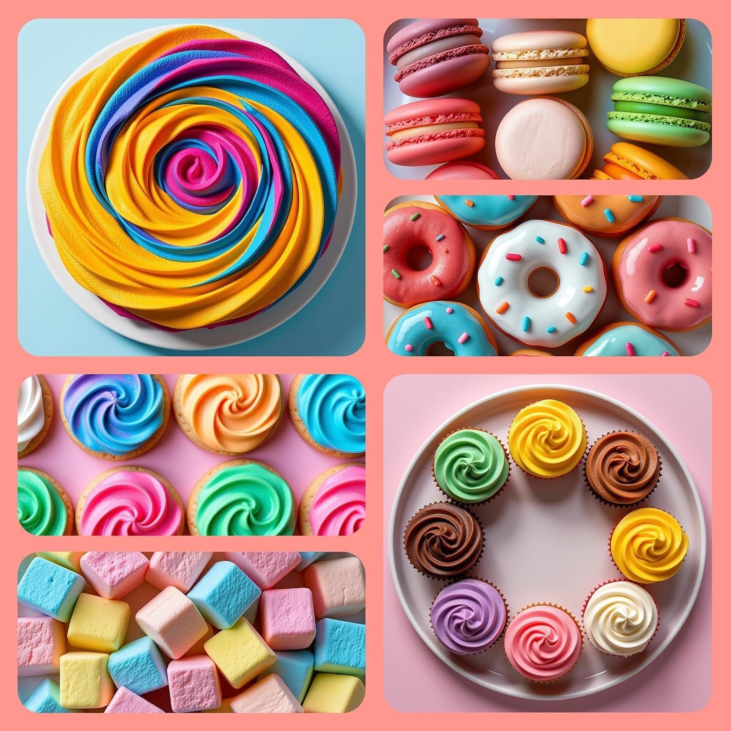 Colorant alimentar roșu 120 ml, colorant alimentar lichid foarte concentrat și fără zahăr pentru copt, prăjituri, macaroane, glazură, fondant, fursecuri, gogoși