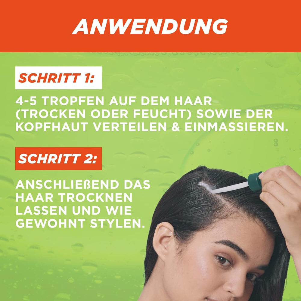 Garnier Stärkendes Serum für dünner werdendes Haar und Kopfhaut, wirksam gegen Haarausfall, 2 x 125 ml Garnier Haarpflege