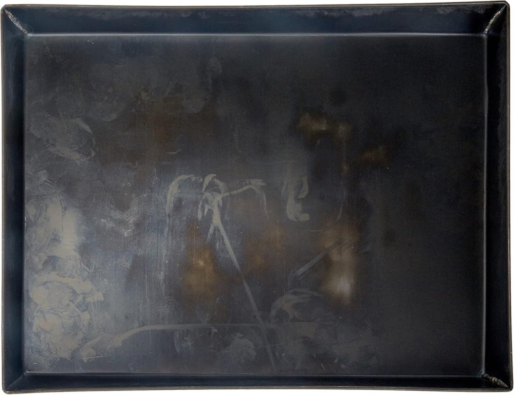 Pasticceria E Pizza Rechteckiges Backblech Aus Blauem Blech, Aluminium, 30 x 23 cm Formen und Tabletts zum Backen Naty Shop