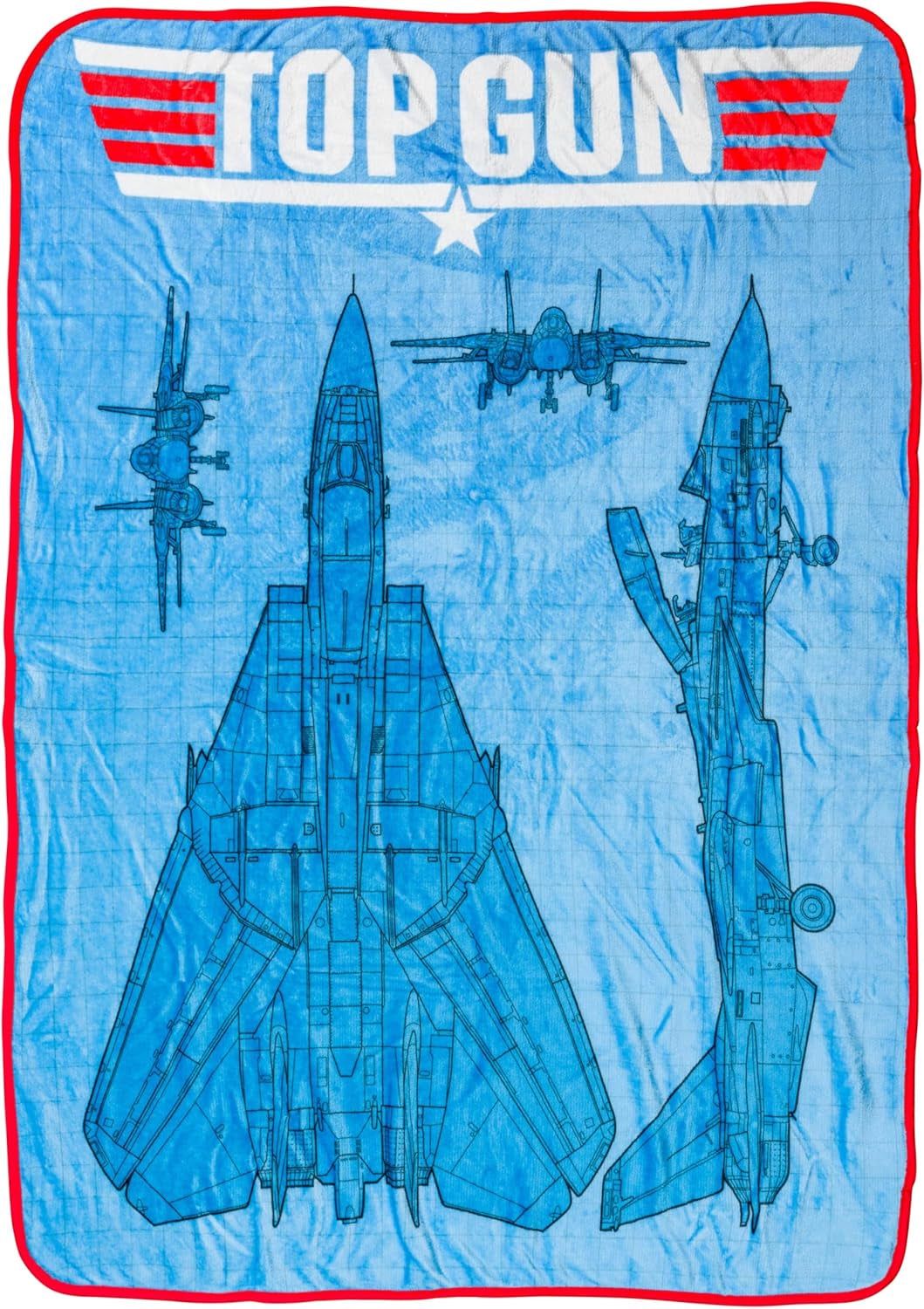 Silver Buffalo Garfield Hängedecke, Fleece, 114,3 x 152,4 cm. Betten und Decken Silver Buffalo Top Gun: Maverick