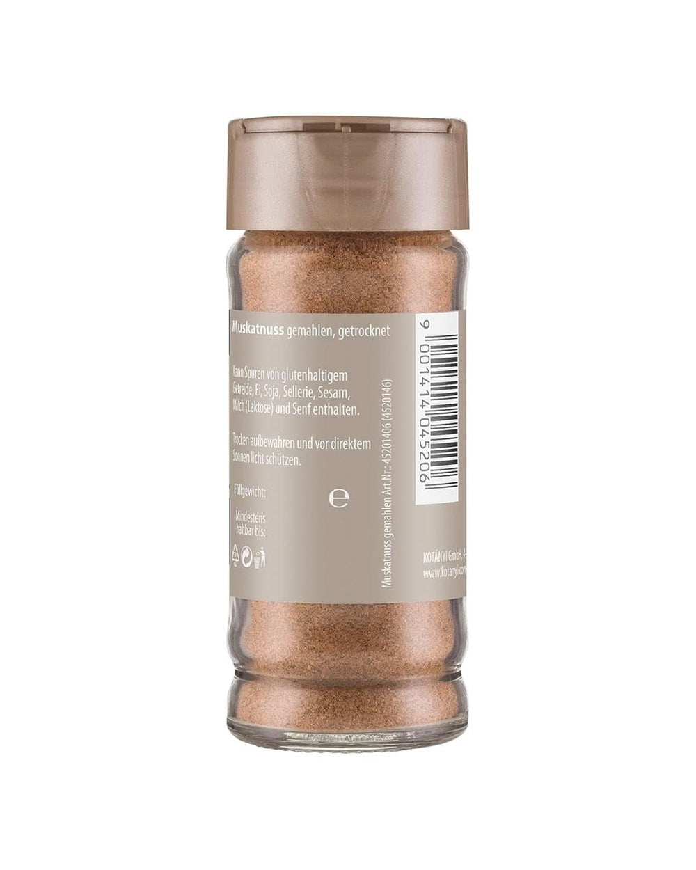 KOTÁNYI Nucșoară măcinată - 37 grame Condimente Naty Shop
