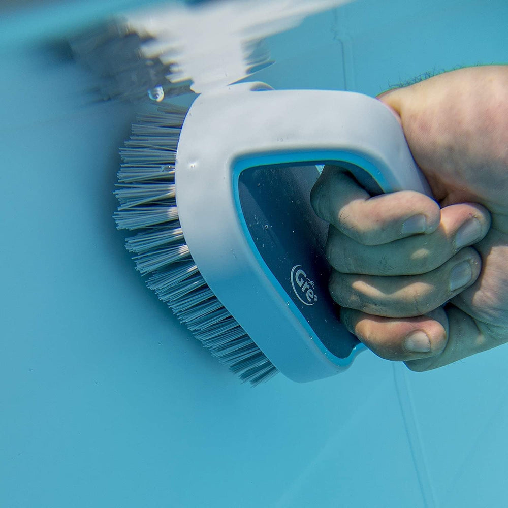 Gre HBP20 - Perie de mână pentru curățarea piscinelor, albastră