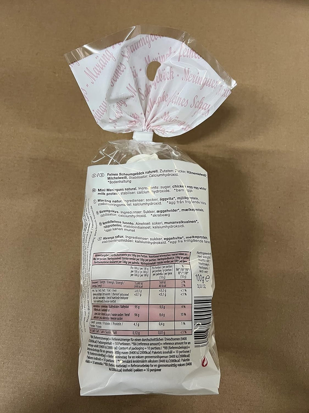 Bezele de calitate – Bezele fine, picături de vanilie, bezele crocante, 100g