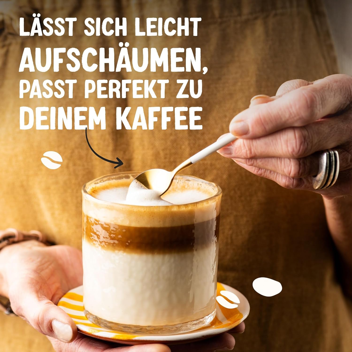 Alpro Barista Haferdrink – Zum Aufschäumen – Vegan und milchfrei – Von Natur aus laktosefrei – Reich an Ballaststoffen, Kalzium und Vitaminen – 8 x 1 L – Haltbar