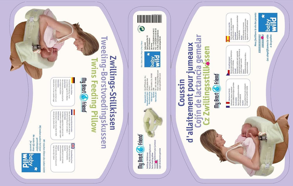 Zwilling plus Stillkissen, 1 Stück Naty Shop