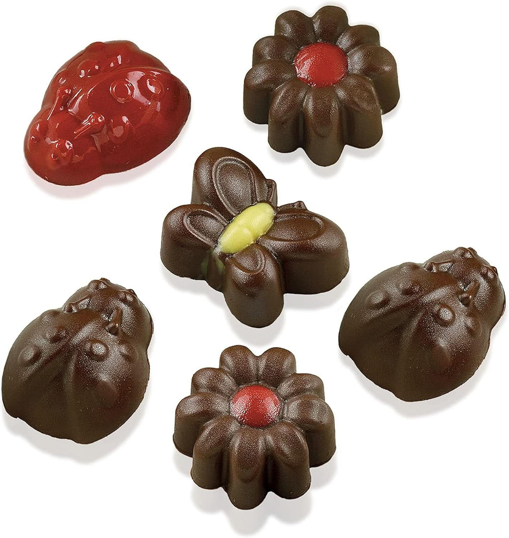 Silikomart 199199, Form für Schokolade, Frühlingsmodell, 15 Pralinen, Brown Kitchen Naty Shop