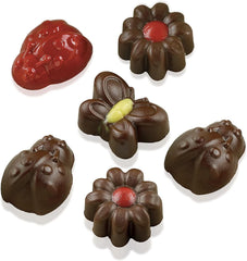 Silikomart 199199, Form für Schokolade, Frühlingsmodell, 15 Pralinen, Brown Kitchen Naty Shop