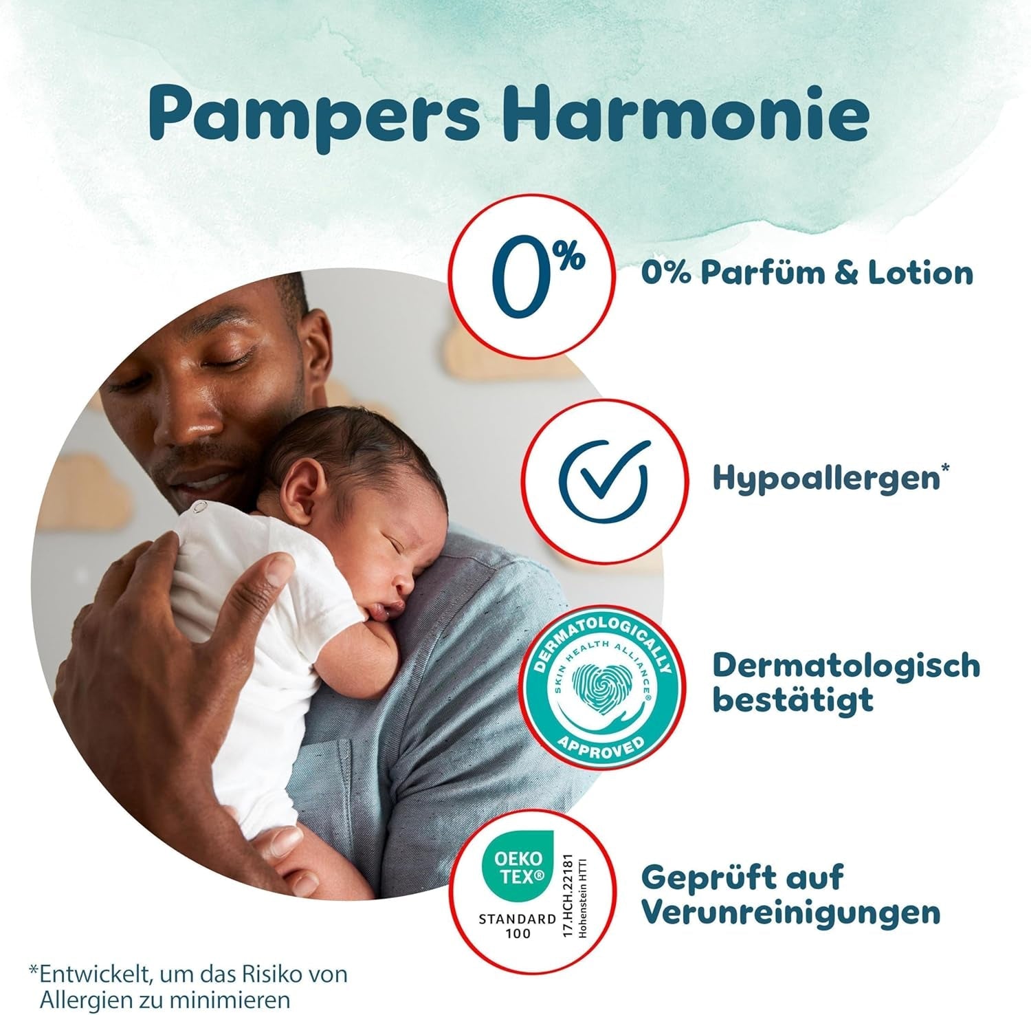 Scutece Pampers Harmony Pants mărimea 5, 144 buc, 12 kg-17 kg, protecție delicată a pielii și confort la 360°