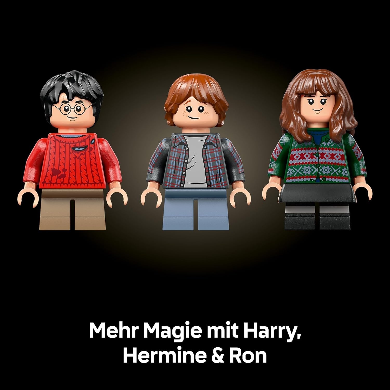 LEGO Harry Potter Stein der Weisen - Sammleredition - DIY Deko - Modellbau mit Miniatur Filmszenen - Hedwig Eulenfigur, 3 Minifiguren - Geschenk zum Vatertag - 76466