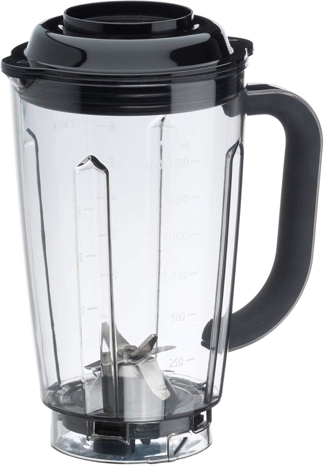 Cloer 6980 Vakuum Standmixer / 800 Watt / 21.000 U/Min. / inkl. Vorratsbehälter/Vakuumventil/Automatikprogramme/Eis-Crush-Funktion/Reinigungsfunktion/Schwarz, 1500 Milliliter Kitchen Naty Shop