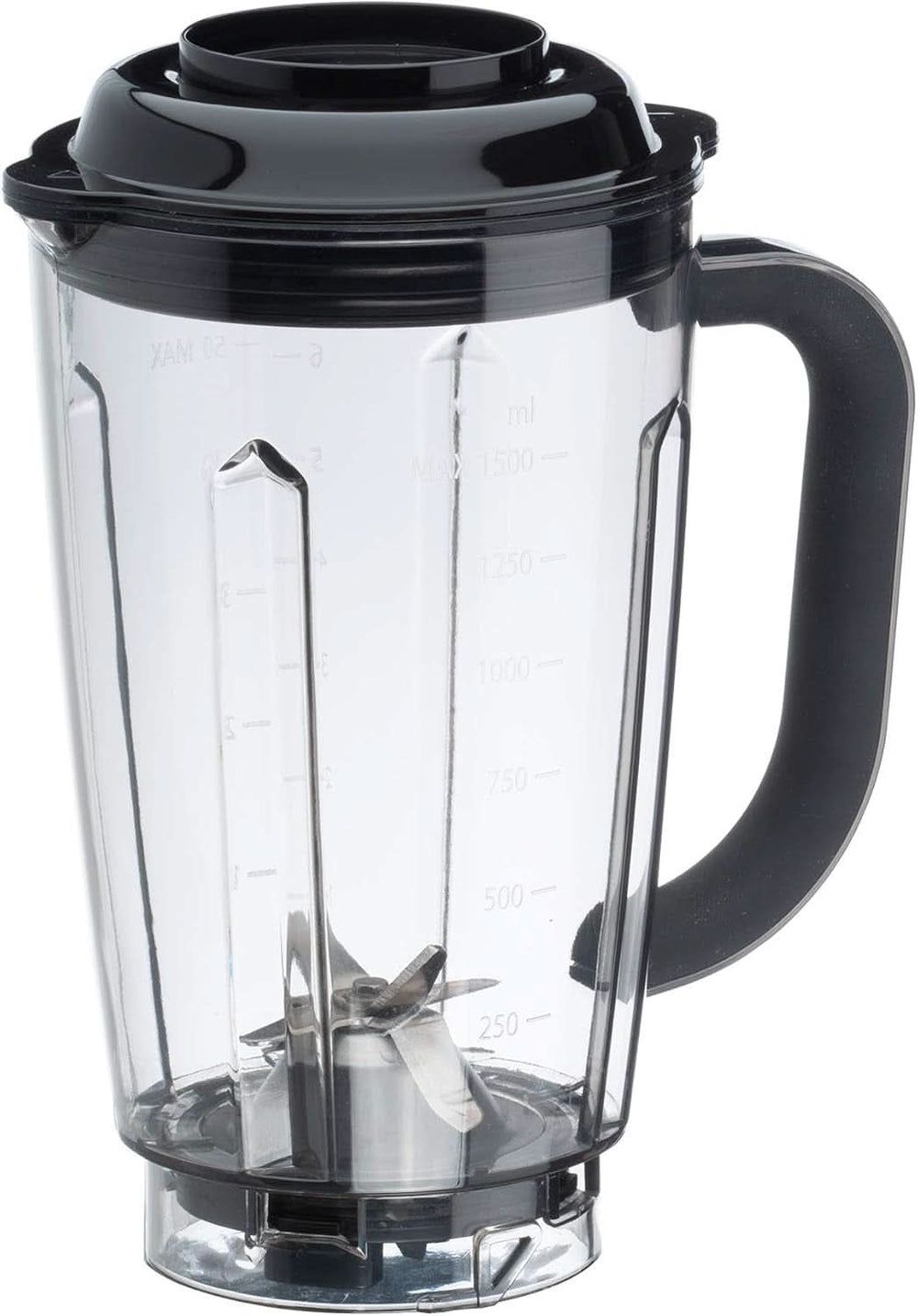 Cloer 6980 Vakuum Standmixer / 800 Watt / 21.000 U/Min. / inkl. Vorratsbehälter/Vakuumventil/Automatikprogramme/Eis-Crush-Funktion/Reinigungsfunktion/Schwarz, 1500 Milliliter Kitchen Naty Shop