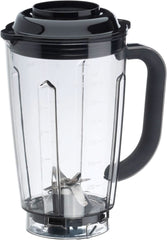 Cloer 6980 Vakuum Standmixer / 800 Watt / 21.000 U/Min. / inkl. Vorratsbehälter/Vakuumventil/Automatikprogramme/Eis-Crush-Funktion/Reinigungsfunktion/Schwarz, 1500 Milliliter Kitchen Naty Shop