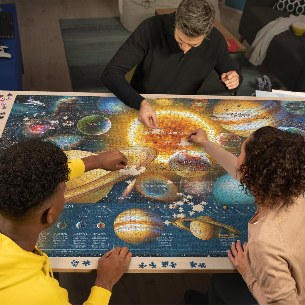 Ravensburger Puzzle 16720 - Sistemul planetar - puzzle jigsaw de 5000 de piese pentru adulți și copii de peste 14 ani Puzzle Naty Shop