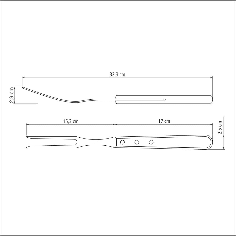 Tramontina 14-teiliges Grillbesteck-Set aus Edelstahl, Steakbesteck, Grillset, Küche, Naty Shop