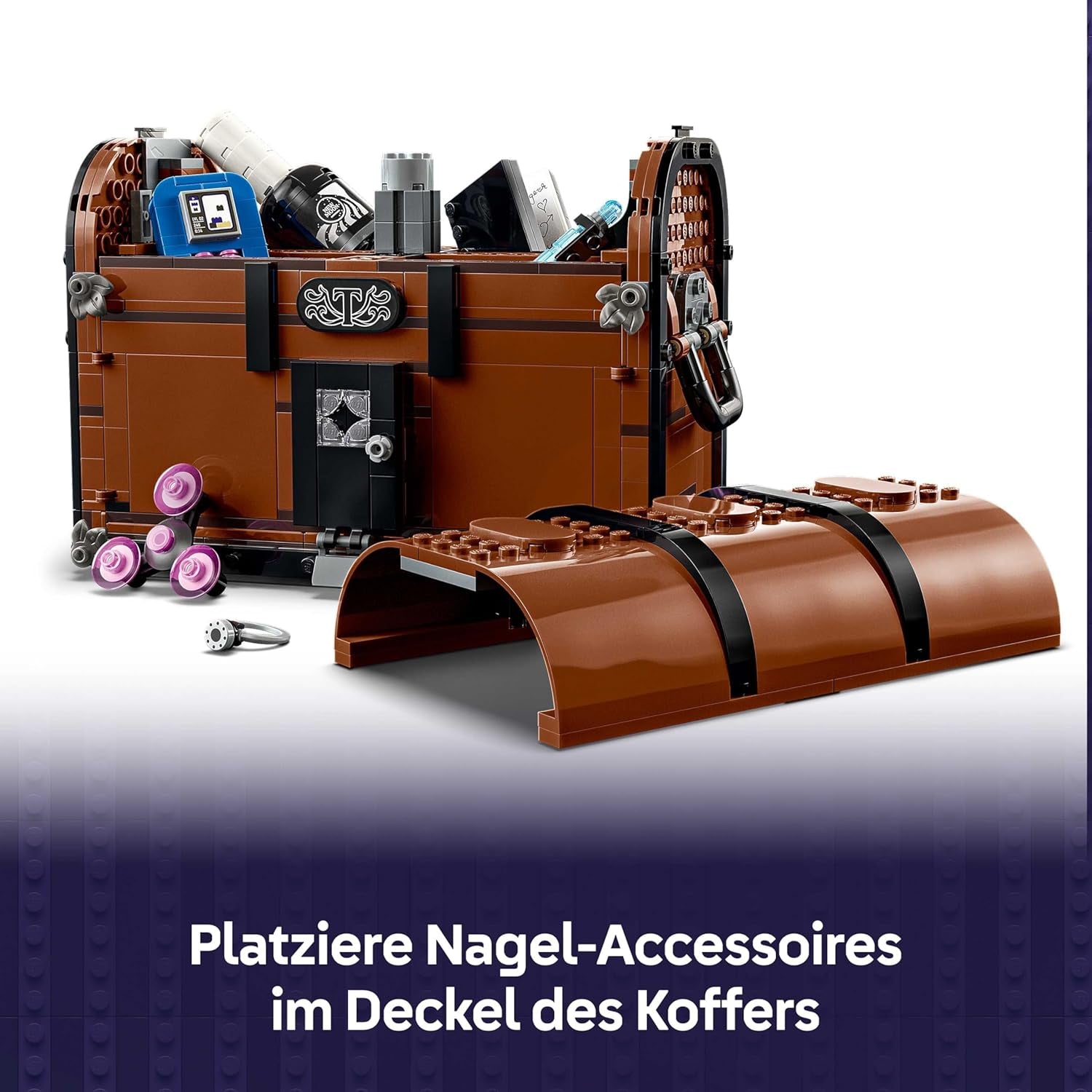 LEGO Wednesday - Die Wohnung des Eiskalten Händchens - Spielzeug zum Bauen mit Enid Minifigur, Händchen Figur & Zubehör - Spielset Geschenk für Mädchen, Jungen & Serienfans ab 12 Jahren - 76785