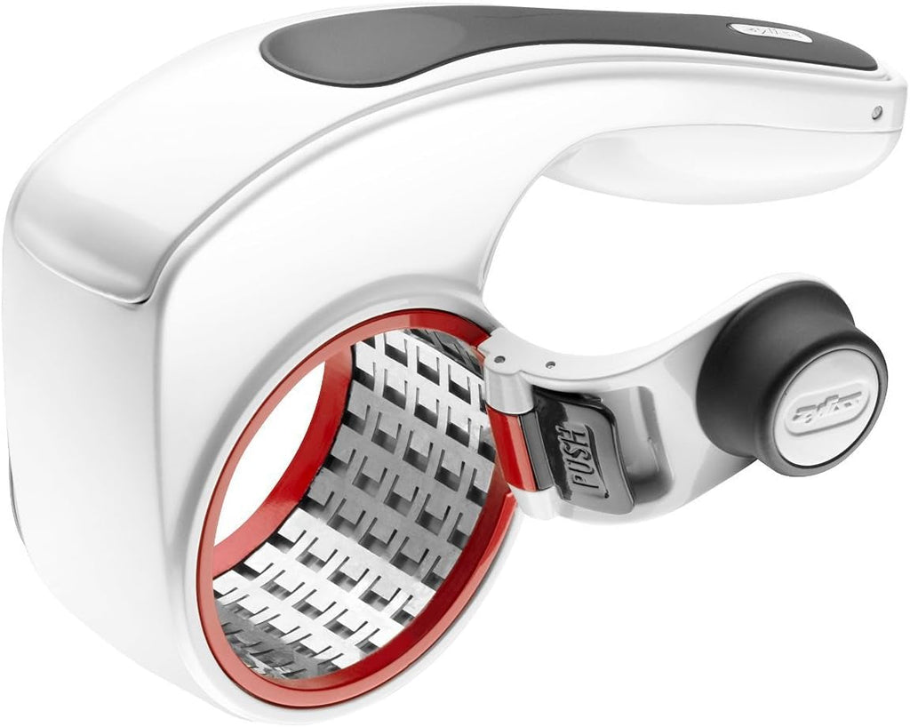 ZYLISS Classic Razătoare de brânză E900010, tambur fin din oțel inoxidabil, 16 X 8,5 X 8,5 Cm Peeler Naty Shop Alles Käse Käsereibe