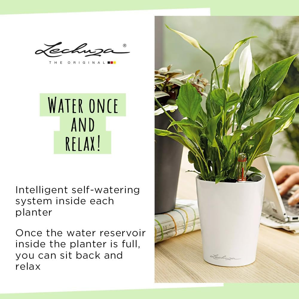 LECHUZA DELTINI alb lucios 14900