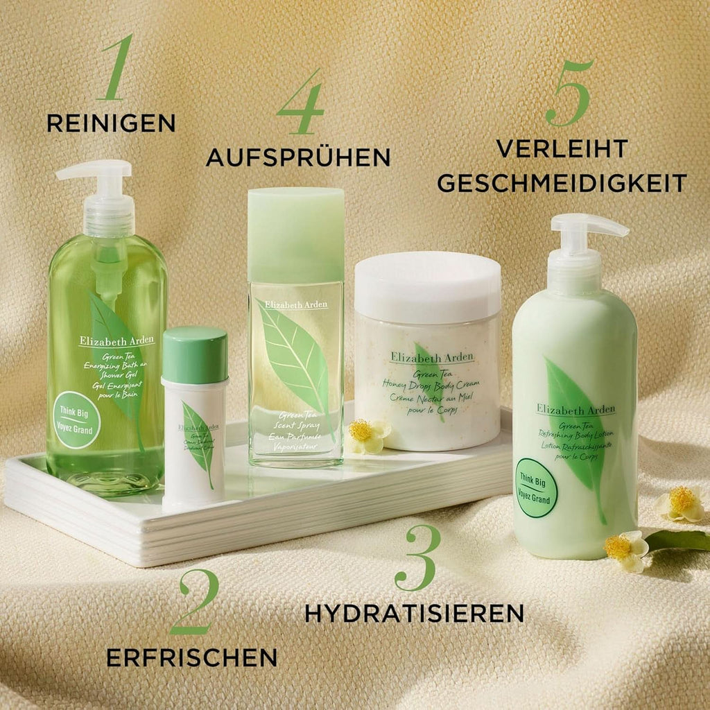 Elizabeth Arden - loțiune de corp răcoritoare cu parfum de extract de ceai verde, 500 ml Duș și baie Naty Shop