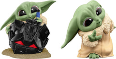 Star Wars Hasbro the Bounty Collection Series 5, figuri Grogu 2-pack, joc cu cască, joc peek-a-boo, jucărie pentru copii cu vârsta de peste 4 ani, 5.5 cm, Multi, F5941 Action figures Naty Shop Titlu implicit