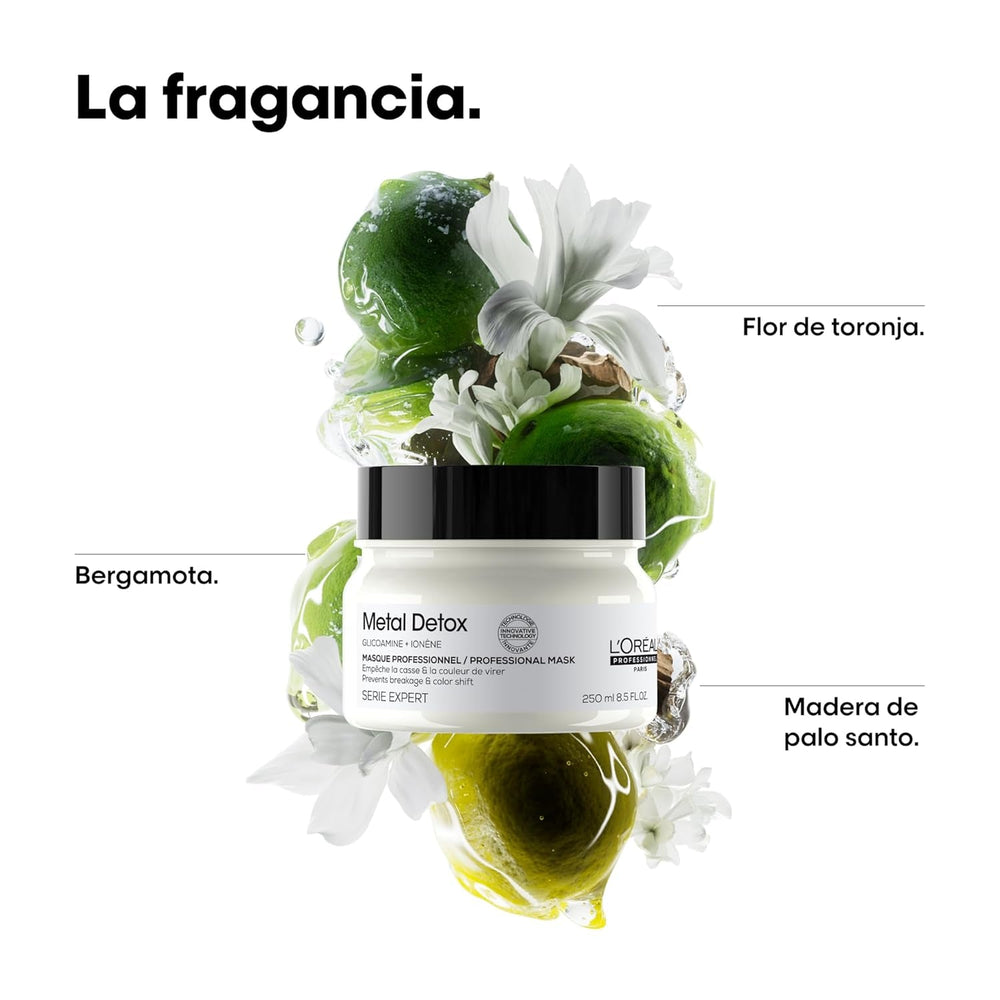 L'Oréal Professionnel Professional Mască de restructurare pentru toate tipurile de păr, ajută la repararea daunelor și restabilește rezistența părului, Absolut Repair Molecular, 150 ml Masca de par Naty Shop