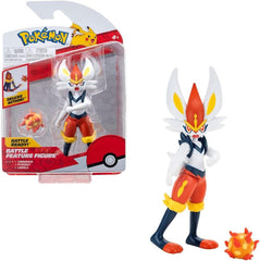 Pokémon PKW0164 – Battle Feature Figure – Liberlo Offizielle bewegliche Figur 11,5 cm Actionfiguren Naty Shop Liberlo