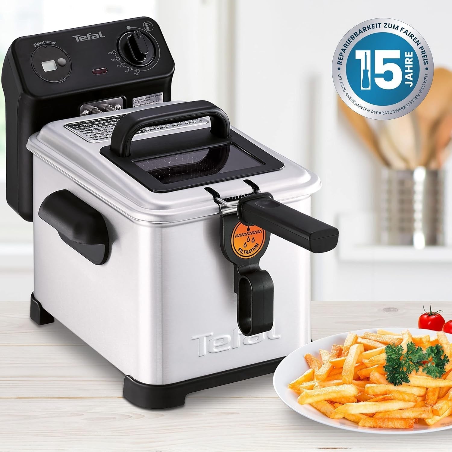 Tefal FR5160 Filtra Pro, friteuză cu ulei semi-profesională Electrocasnice Naty Shop