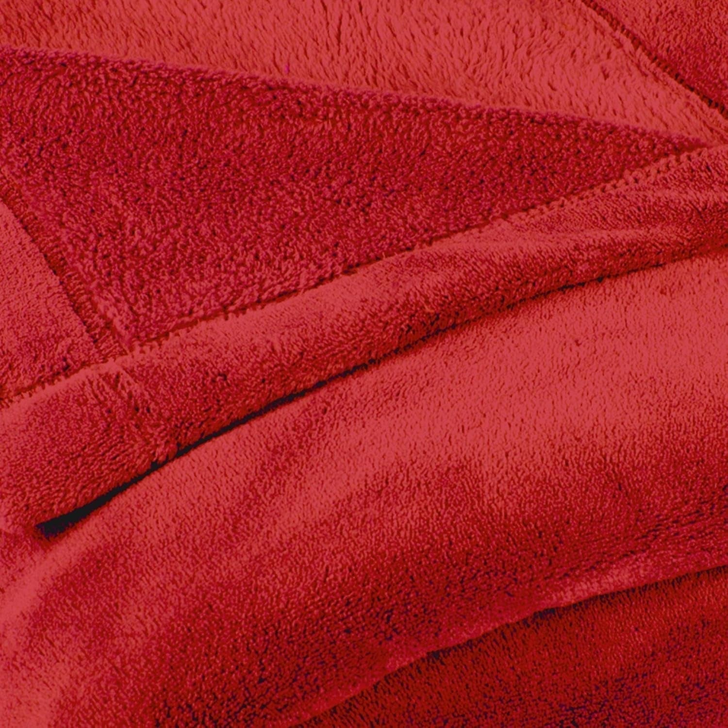 Celinatex pătură pufoasă XXL 220 X 240 Cm roșu pătură canapea cald pătură moale microfibră Fleece Oeko-Tex Montreal Paturi si Cuverturi Besuche den CelinaTex-Store