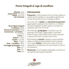 Nr. 20 Penne Régate Integrale Pastete 500 g – Packung mit 6 Stück