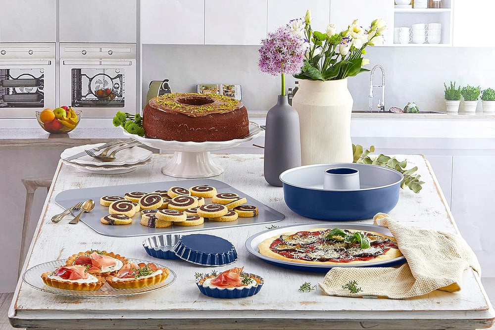 , XBake-Linie, Backform für 12 Muffins, Stahl mit Beschichtung. Formen und Backbleche Naty Shop