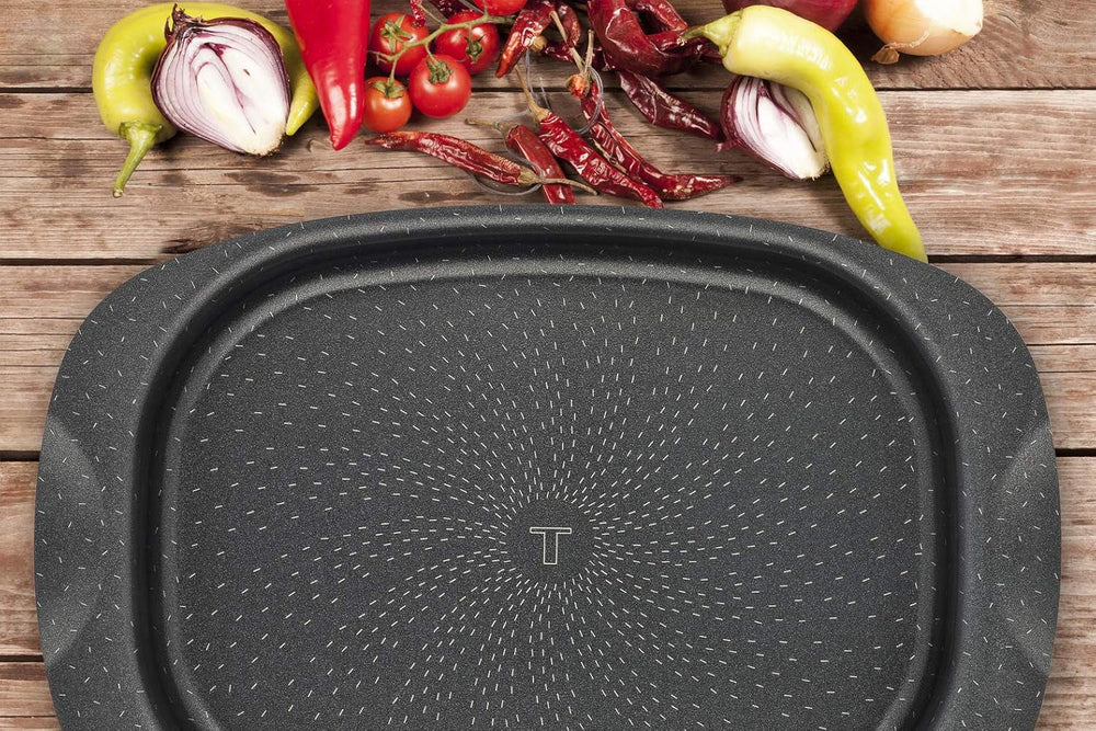 Tefal J1601502 Success Auflaufform Aluminium Schwarz 36 x 24 x 5,5 cm Formen und Bleche zum Backen Naty Shop