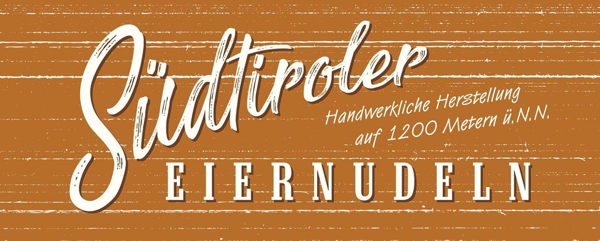BioGourmet Bandnudeln mit Schüttelbrot aus Südtirol (g.g.A.) | Gesalzene und aromatisierte Eiernudeln mit echtem Südtiroler Speck | 1 x 250g Bio