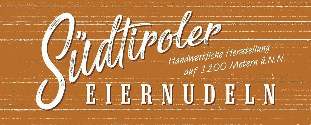 BioGourmet Bandnudeln mit Schüttelbrot aus Südtirol (g.g.A.) | Gesalzene und aromatisierte Eiernudeln mit echtem Südtiroler Speck | 1 x 250g Bio