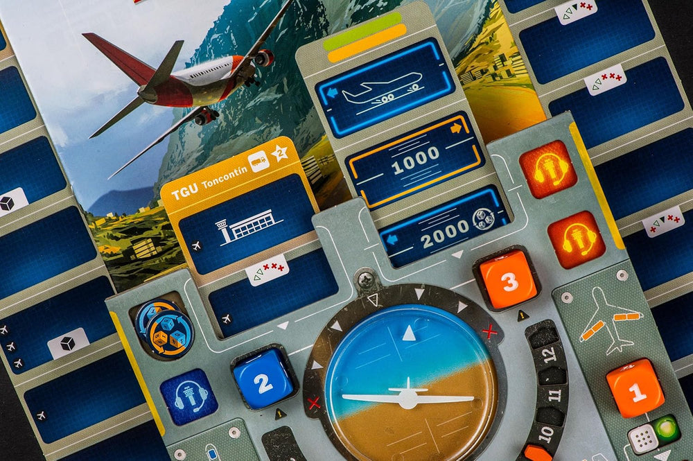 Kosmos 684044 Sky Team – Bereit zur Landung? Spiel des Jahres 2024 2-Spieler-Koop-Strategiespiel ab 10 Jahren, Brettspiel, Partyspiel