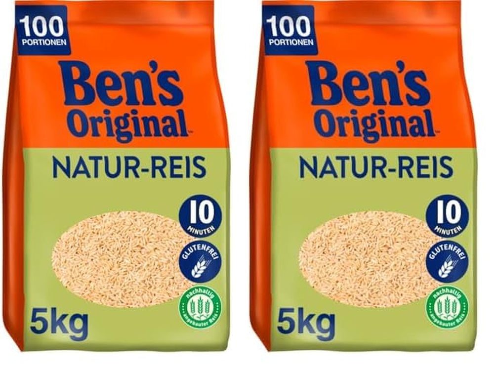 BEN'S ORIGINAL™ Naturreis im Beutel, 9 x 500 g