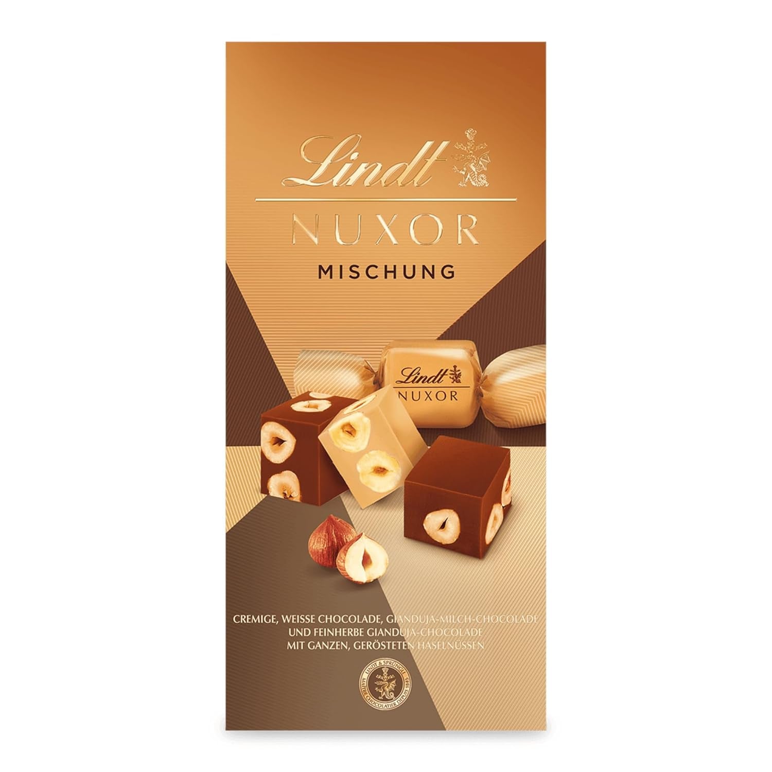 Lindt NUXOR Bag Mix, Beutel 103 Gramm Pralinen Naty Shop Standardtitel