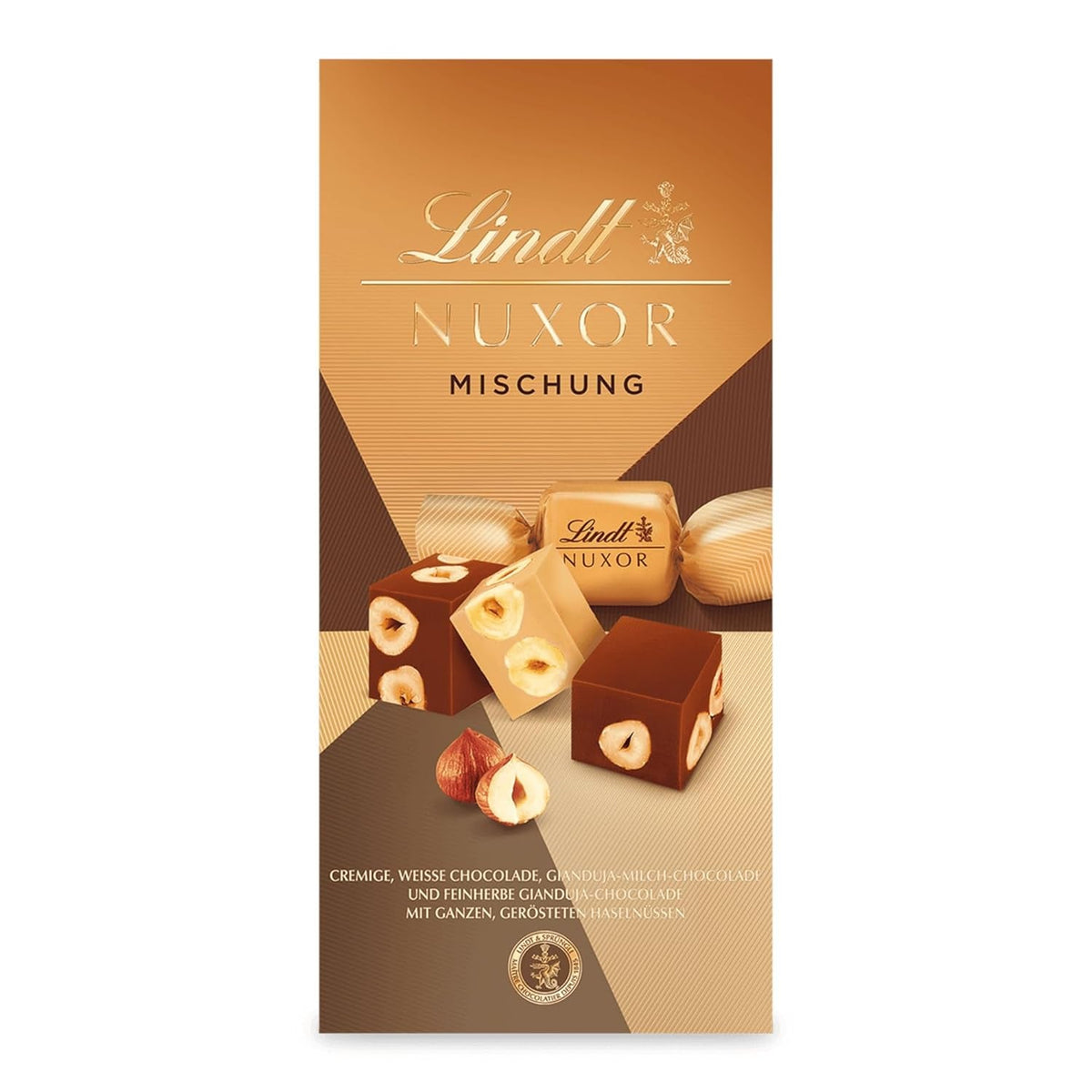 Lindt NUXOR Bag Mix, Beutel 103 Gramm Pralinen Naty Shop Standardtitel