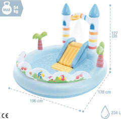 Centru de joacă Intex Unicorn Castle 56148NP (umflat, 196 x 178 x 127 cm)
