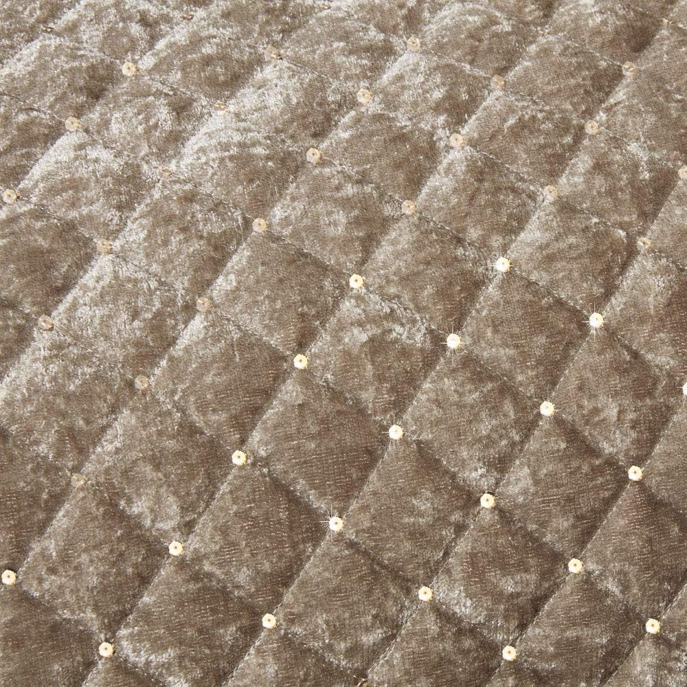 Emma Barclay Glamour Bettwäsche-Set für Doppelbett, Nerz, Polyester, Creme Emma Barclay Betten und Bettdecken