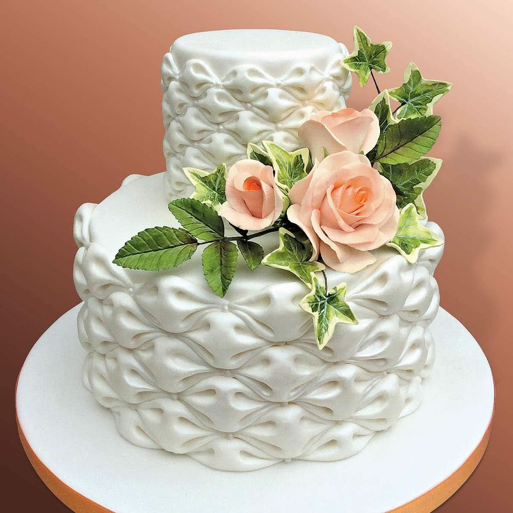 Katy Sue, Silikontextur zum Formen, Puff-/Wolken-Dekor, 2 Größen für die Küche von Katy Sue