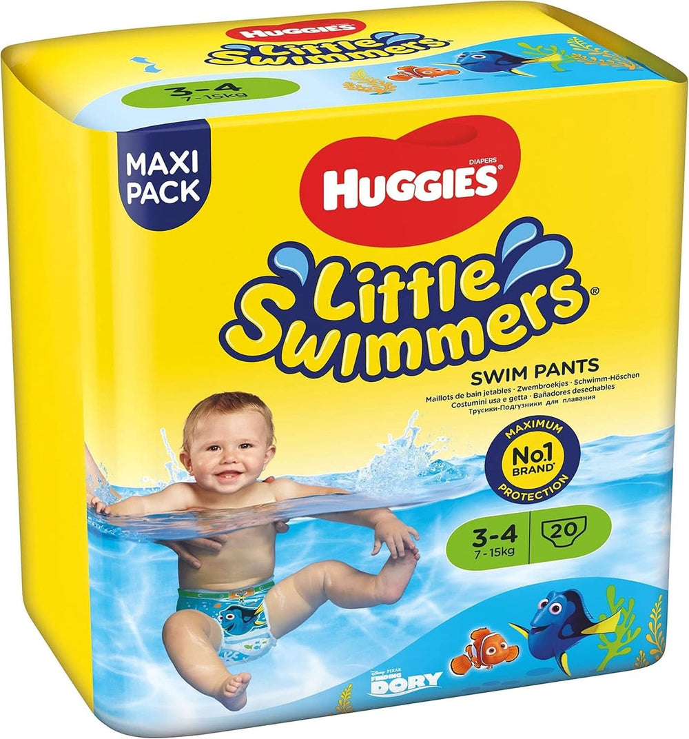 Huggies Einweg-Badebekleidung, Größe 3–4, 20 Stück, Mutter und Baby, Naty Shop